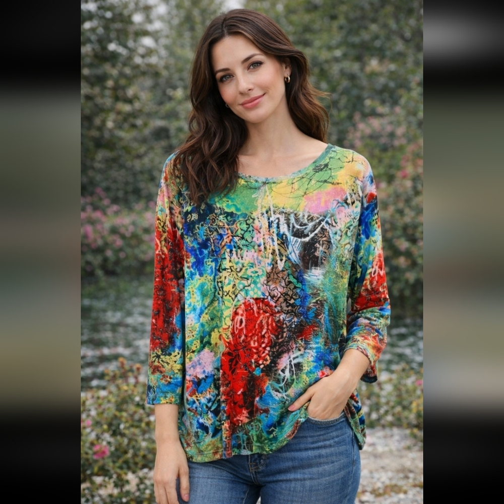 Vibrant Colouful Top 🥰